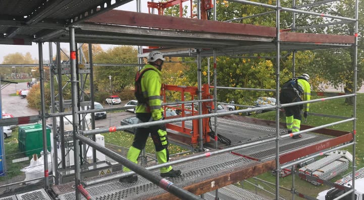 ABC Ställningar Dalarna - Intagsbrygga