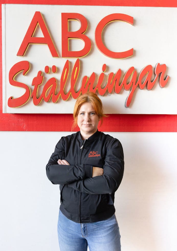 Jeanette Hedman, VD ABC Ställningar