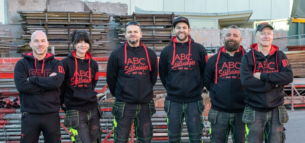 ABC Ställningar Logistikteamet Stockholm